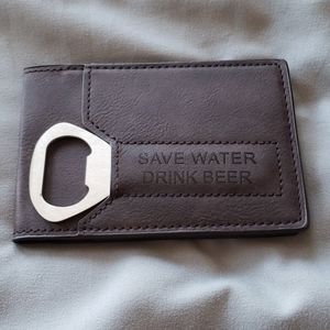 ☆ NWT Bottle Opener Wallet